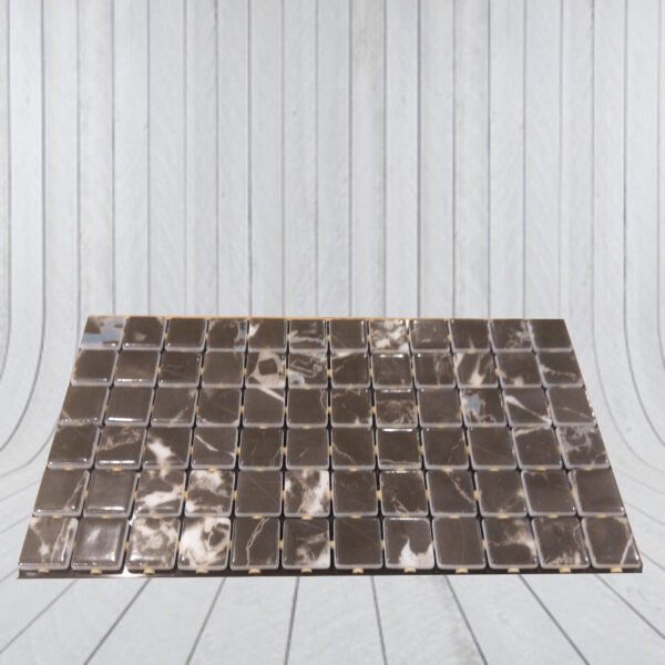 92820 per 2m2 Glas mozaiek Zen Black Marble 31,2x49,5 cm 126,98 pm2 2000x2000